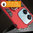 Slim Armour Tough Shockproof Case / Ring Holder Stand for Oppo A60 / A40 - Red