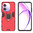 Slim Armour Tough Shockproof Case / Ring Holder Stand for Oppo A60 / A40 - Red
