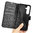 Leather Wallet Case & Card Holder Pouch for Samsung Galaxy S25 - Black