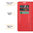 Leather Wallet Case & Card Holder Pouch for Samsung Galaxy S25 - Red