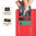 Leather Wallet Case & Card Holder Pouch for Samsung Galaxy S25 - Red