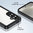 Hybrid Acrylic Tough Shockproof Case for Samsung Galaxy S25 - Black (Frame)
