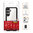 Hybrid Acrylic Tough Shockproof Case for Samsung Galaxy S25 - Black (Frame)