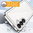 Hybrid Acrylic Tough Shockproof Case for Samsung Galaxy S25+ (Clear) Frame