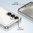 Hybrid Acrylic Tough Shockproof Case for Samsung Galaxy S25+ (Clear) Frame