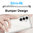 Hybrid Acrylic Tough Shockproof Case for Samsung Galaxy S25+ (Clear) Frame