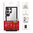 Hybrid Acrylic Tough Shockproof Case for Samsung Galaxy S25 Ultra - Black (Frame)