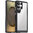 Hybrid Acrylic Tough Shockproof Case for Samsung Galaxy S25 Ultra - Black (Frame)