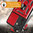 Heavy Duty Shockproof Case / Slide Camera Cover for Samsung Galaxy S25 - Red