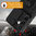 Heavy Duty Shockproof Case / Slide Camera Cover for Samsung Galaxy S25+ (Black)