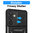 Heavy Duty Shockproof Case / Slide Camera Cover for Samsung Galaxy S25+ (Black)