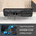 Heavy Duty Shockproof Case / Slide Camera Cover for Samsung Galaxy S25+ (Black)