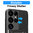 Heavy Duty Shockproof Case / Slide Camera Cover for Samsung Galaxy S25 Ultra - Black