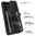 Heavy Duty Shockproof Case / Slide Camera Cover for Samsung Galaxy S25 Ultra - Black