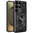 Heavy Duty Shockproof Case / Slide Camera Cover for Samsung Galaxy S25 Ultra - Black
