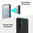 Tough Armour Slide Case & Card Holder for Samsung Galaxy S25+ (Black)