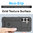 Anti-Shock Grid Texture Shockproof Case for Samsung Galaxy S25 - Black