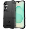 Anti-Shock Grid Texture Shockproof Case for Samsung Galaxy S25 - Black