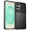 Flexi Thunder Tough Shockproof Case for Samsung Galaxy S25 - Black (Texture)