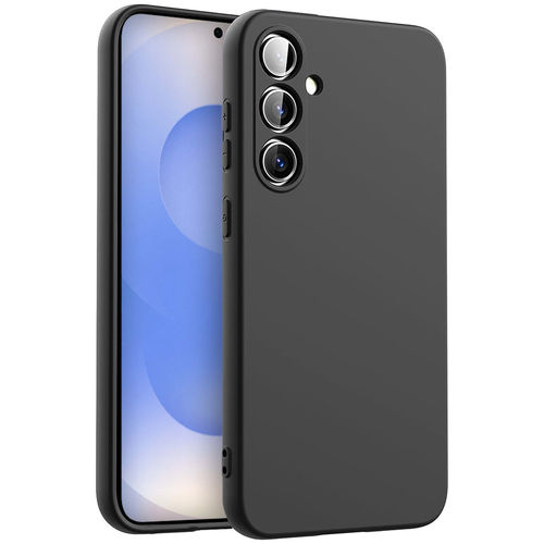 Flexi Stealth Liquid Silicone Case for Samsung Galaxy S25+ (Black) Matte