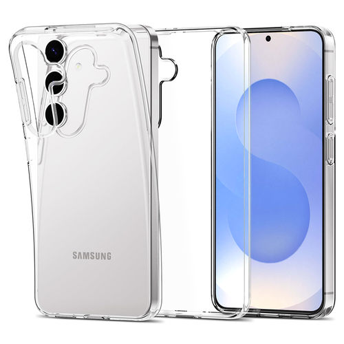 Flexi Slim Gel Case for Samsung Galaxy S25+ (Clear) Gloss Grip