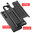 Military Defender Tough Shockproof Case for Samsung Galaxy S25 - Black