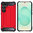 Military Defender Tough Shockproof Case for Samsung Galaxy S25 - Red