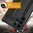 Military Defender Tough Shockproof Case for Samsung Galaxy S25 Ultra - Black