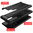Military Defender Tough Shockproof Case for Samsung Galaxy S25 Ultra - Black