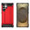 Military Defender Tough Shockproof Case for Samsung Galaxy S25 Ultra - Red