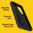 OtterBox Defender Shockproof Case for Samsung Galaxy S25 - Black