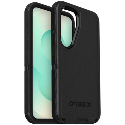 OtterBox Defender Shockproof Case for Samsung Galaxy S25 - Black