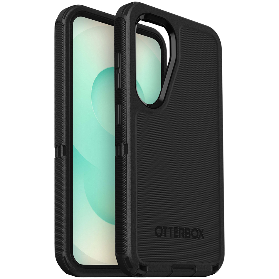 OtterBox Defender Shockproof Case for Samsung Galaxy S25 - Black