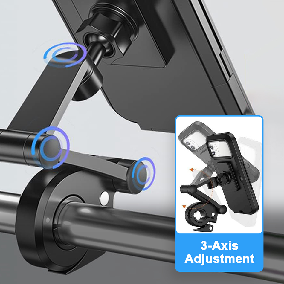 360 Stealth Waterproof Bicycle / Motorbike Case / Handlebar Mount / Phone Holder