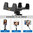 360 Rotating Bicycle / Motorbike Handlebar Mount / Tablet Holder for iPad / Galaxy Tab