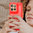 Flexi Slim Carbon Fibre Case for Motorola Edge 50 Neo - Brushed Red