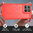 Flexi Slim Carbon Fibre Case for Motorola Moto G15 - Brushed Red
