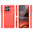 Flexi Slim Carbon Fibre Case for Motorola Moto G15 - Brushed Red