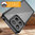 Hybrid Acrylic Tough Shockproof Case for Motorola Moto G15 - Black (Frame)