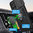 Heavy Duty Shockproof Case / Slide Camera Cover for Motorola Moto G75 - Black