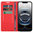 Leather Wallet Case & Card Holder Pouch for Apple iPhone 16e - Red