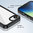 Hybrid Acrylic Tough Shockproof Case for Apple iPhone 16e - Black (Frame)