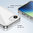 Hybrid Acrylic Tough Shockproof Case for Apple iPhone 16e - Clear (Frame)