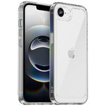 Hybrid Acrylic Tough Shockproof Case for Apple iPhone 16e - Clear (Frame)