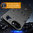 Tough Armour Slide Case & Card Holder for Apple iPhone 16e - Black