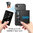 Tough Armour Slide Case & Card Holder for Apple iPhone 16e - Black