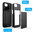 Tough Armour Slide Case & Card Holder for Apple iPhone 16e - Black