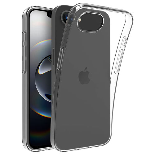 Flexi Slim Gel Case for Apple iPhone 16e - Clear (Gloss Grip)