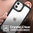 Hybrid Acrylic Tough Shockproof Case for Apple iPhone 12 / 12 Pro - Black (Frame)