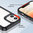 Hybrid Acrylic Tough Shockproof Case for Apple iPhone 12 / 12 Pro - Black (Frame)